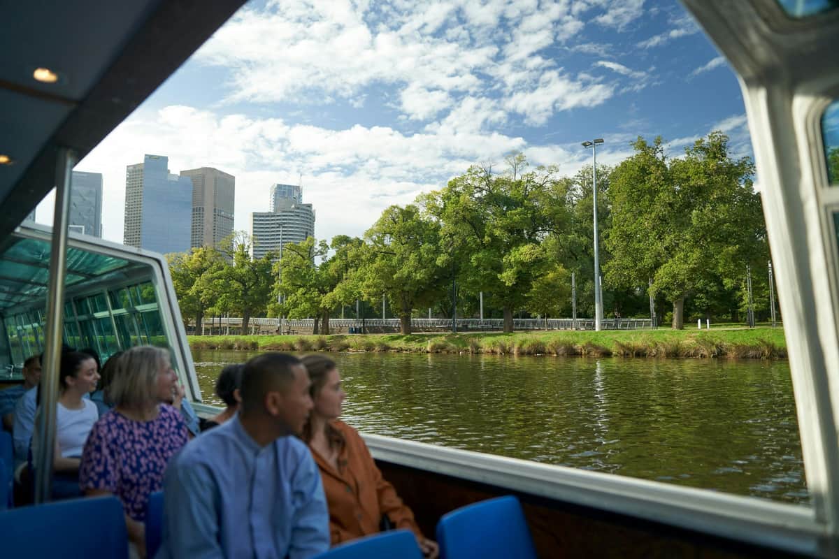 Melbourne : Croisière touristique sur la rivière Yarra Croisière dans les parcs et jardins