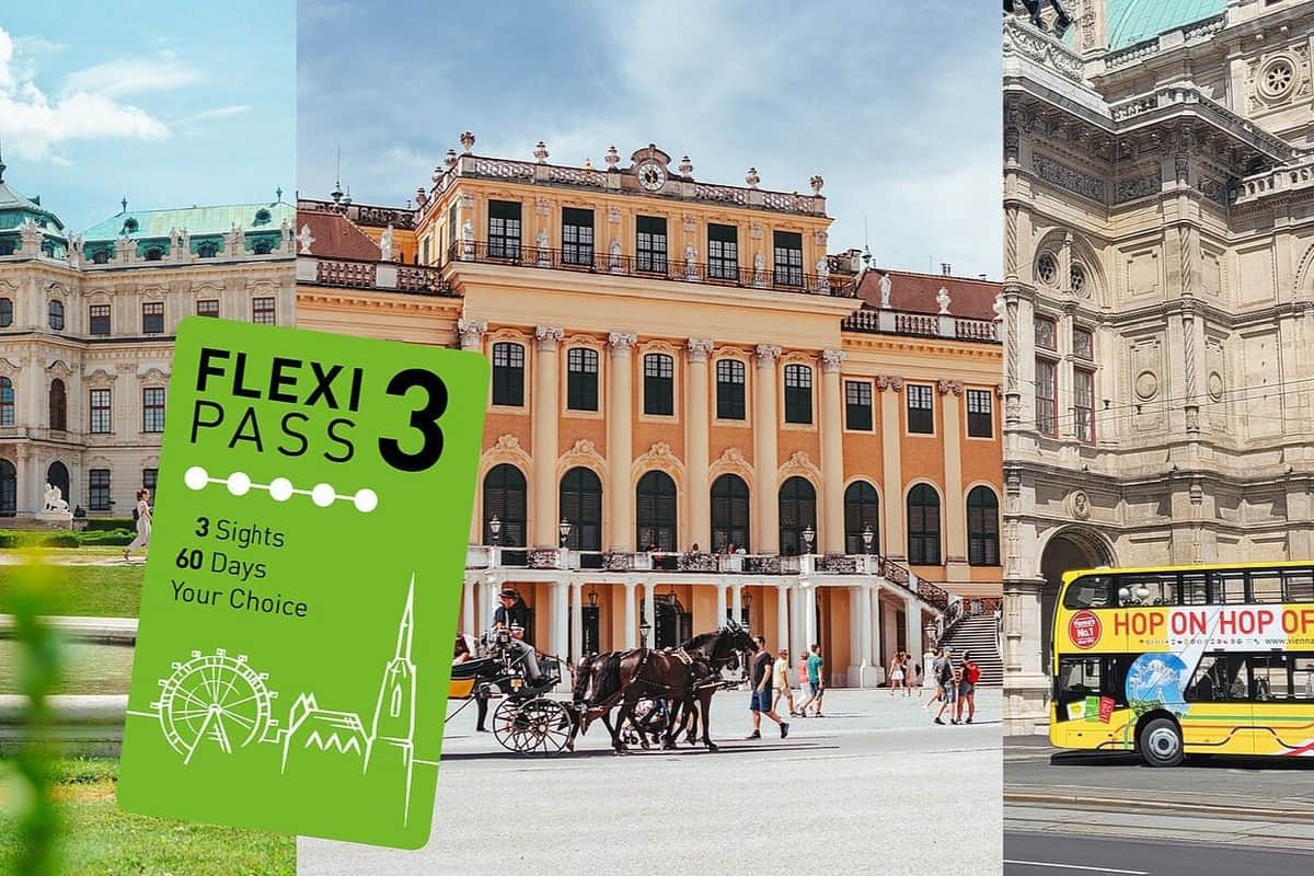 Vienna FLEXI Pass: 3 Attractions Vienna FLEXI Pass: Vienna Highlights