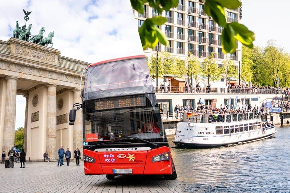 Red Sightseeing Berlin : 48 heures de bus et de croisière avec arrêt et visite guidée Groupe touristique Holding
