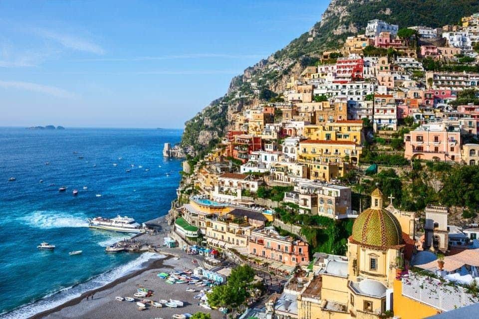 Amalfi, Positano & Ravello: Day Trip from Naples Panoramic view of Positano