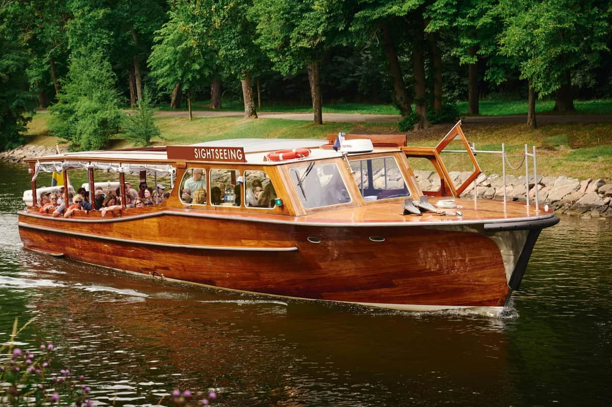 Stockholm : Visite guidée de l'archipel en bateau en bois Promenade touristique Archipel en bateau en bois