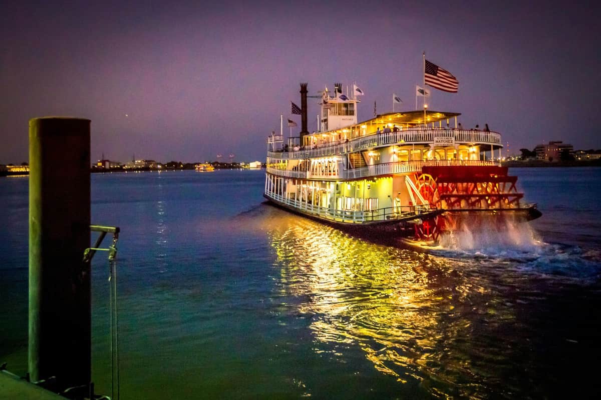 New Orleans: Evening Jazz Cruise with Optional Dinner Steamboat Natchez