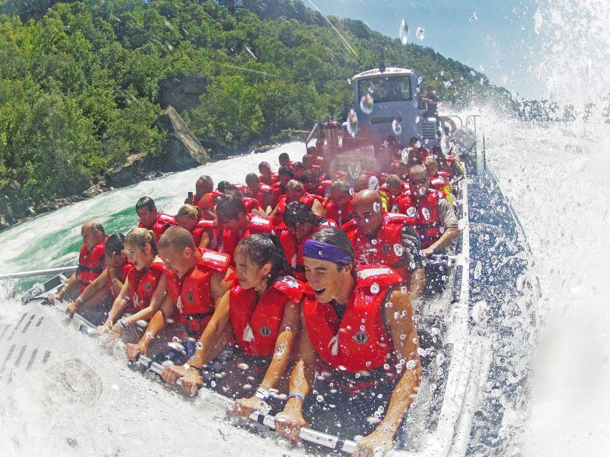 Lewiston, New York : Excursion en Jet Boat Whirlpool Excursions en bateau à moteur Whirlpool