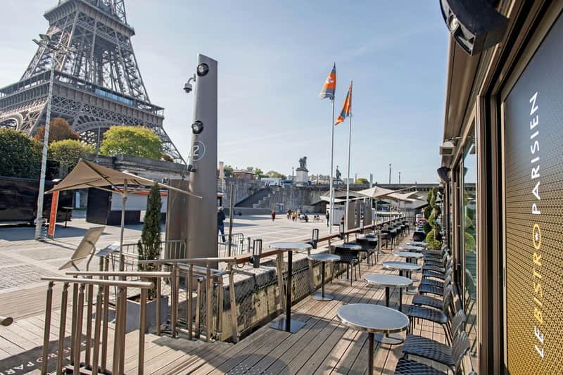 Seine River: Sightseeing Cruise + Lunch at Le Bistro Parisien