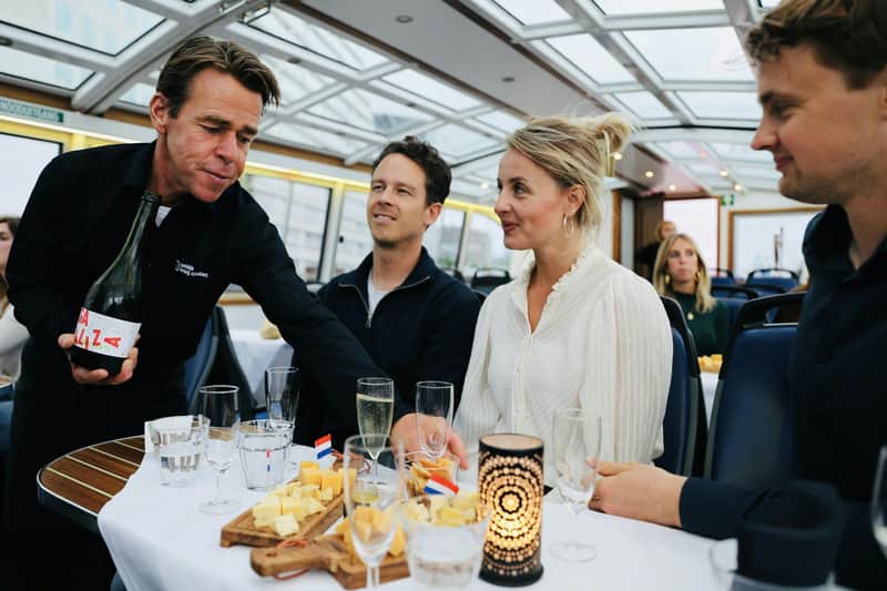 Haarlem: Sailing Cheese & Wine Tasting – Evening Cruise Haarlem: Sailing Cheese & Wine Tasting – Evening Cruise