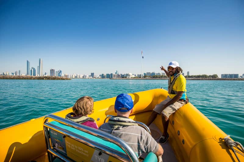 45-minute Yas Island Boat Tour