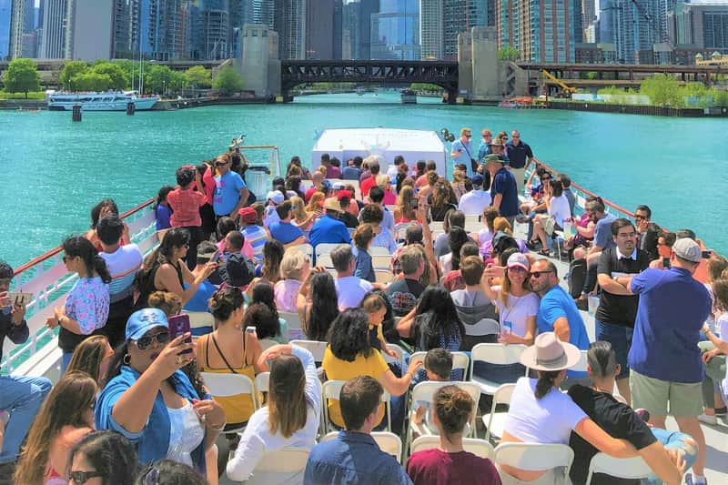 Chicago: Rondvaart over de rivier met architectuuruitleg