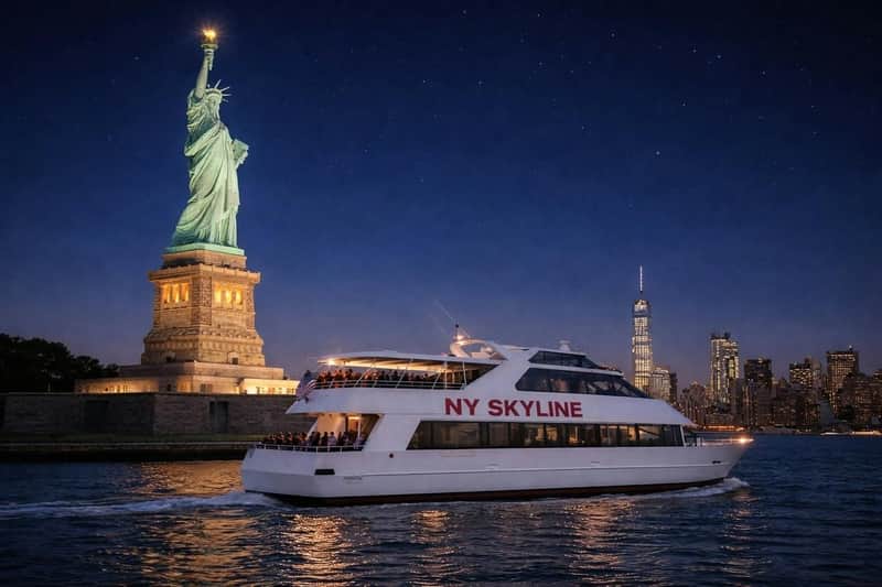 New York: Evening Sightseeing Cruise New York: Evening Sightseeing Cruise